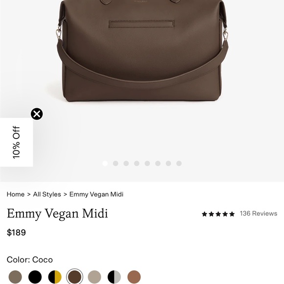 Mina Baie Midi Emmy Diaper Bag - Picture 4 of 5